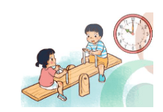 Toán lớp 1 Cùng học để phát triển Thực hành nói thời gian (trang 84)