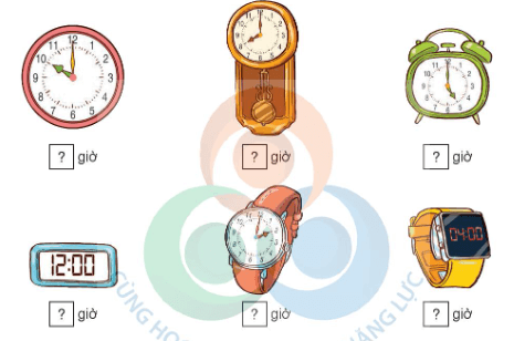 Toán lớp 1 Cùng học để phát triển Thực hành nói thời gian (trang 84)