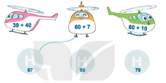 Toán lớp 1 Bài 30: Phép cộng số có hai chữ số với số có hai chữ số trang 48 | Kết nối tri thức