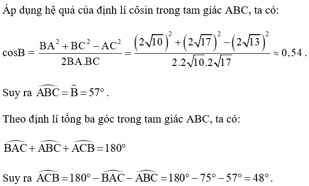 Bài 2 trang 72 Toán lớp 10 Tập 2 Cánh diều | Giải Toán lớp 10