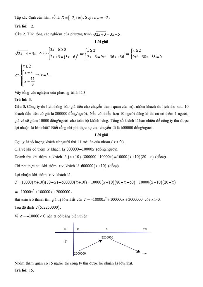 Đề kiểm tra Toán 10 Cánh diều Chương 3 (có lời giải)