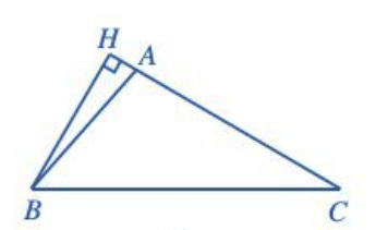 Cho tam giác ABC có AB = c, AC = b, BC = a. Kẻ đường cao BH