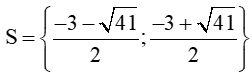 Giải phương trình sau: căn bậc hai (x^2 + 3x +1) = 3