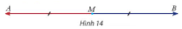 Cho điểm M là trung điểm của đoạn thẳng AB