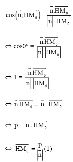 Trong mặt phẳng Oxy, cho đường thẳng ∆: ax + by + c = 0