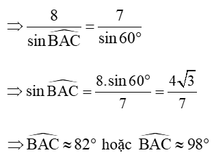 Giải tam giác và ứng dụng thực tế (Lý thuyết Toán lớp 10) | Chân trời sáng tạo (ảnh 44)