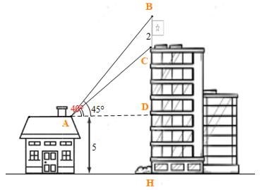 Giải tam giác và ứng dụng thực tế (Lý thuyết Toán lớp 10) | Chân trời sáng tạo (ảnh 74)