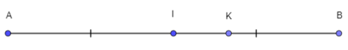 Cho hai điểm phân biệt A và B Hãy xác định điểm K 