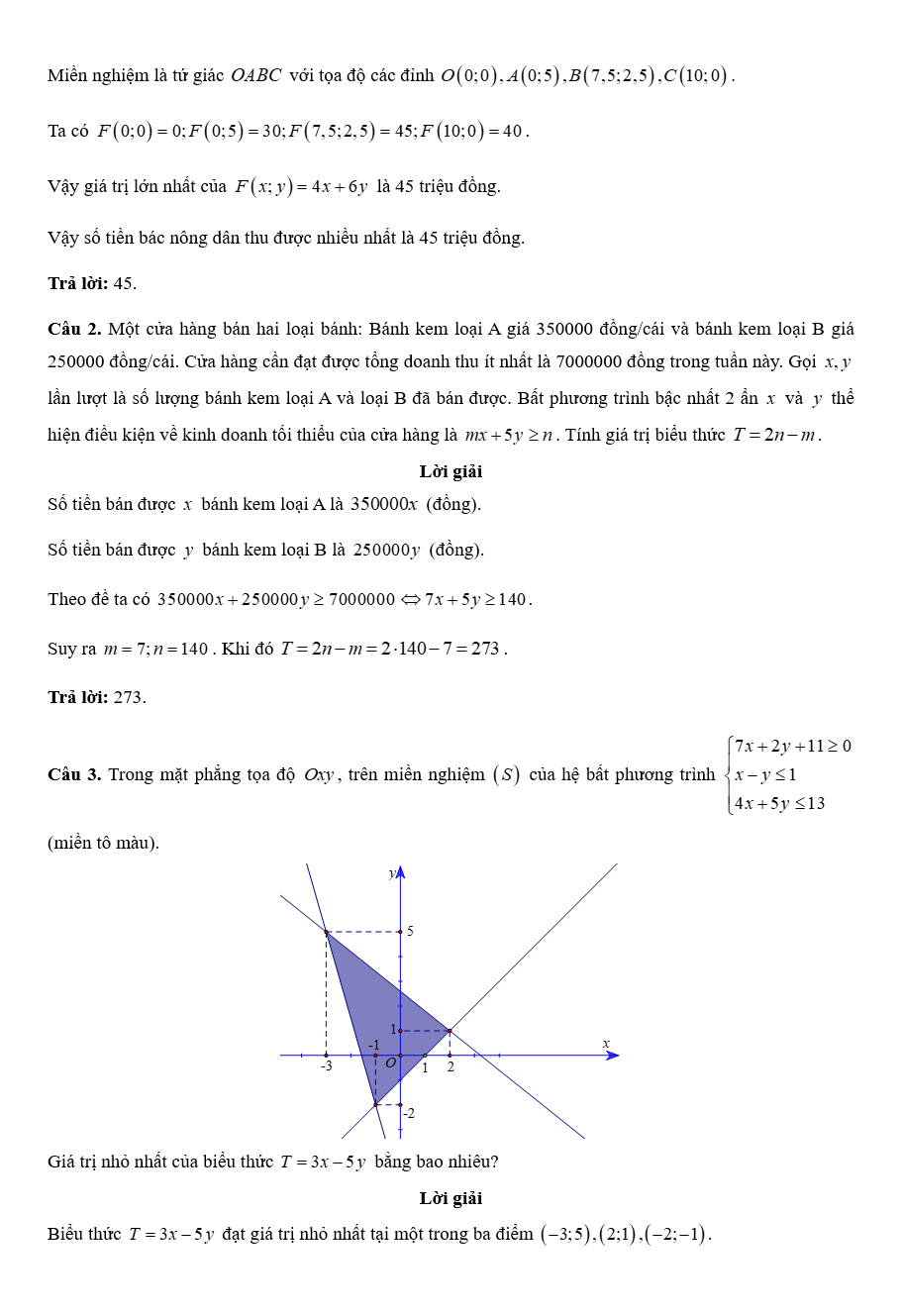 Đề kiểm tra Toán 10 Kết nối tri thức Chương 2 (có lời giải)