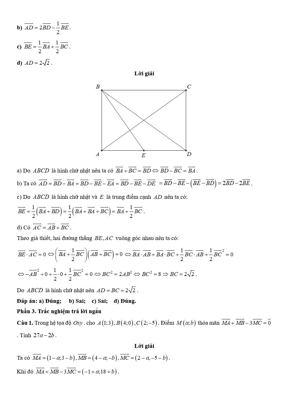 Đề kiểm tra Toán 10 Kết nối tri thức Chương 4 (có lời giải)