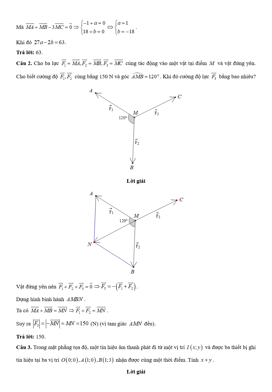 Đề kiểm tra Toán 10 Kết nối tri thức Chương 4 (có lời giải)