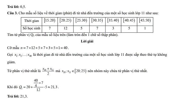 Đề kiểm tra Toán 11 Cánh diều Chương 5 (có lời giải)