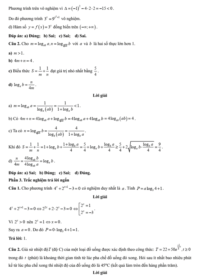 Đề kiểm tra Toán 11 Cánh diều Chương 6 (có lời giải)
