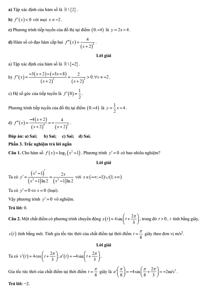 Đề kiểm tra Toán 11 Cánh diều Chương 7 (có lời giải)