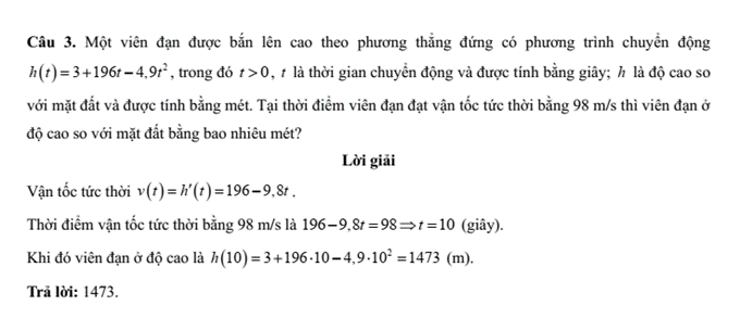 Đề kiểm tra Toán 11 Cánh diều Chương 7 (có lời giải)