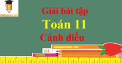 Toán 11 Cánh diều | Giải bài tập Toán 11 Tập 1, Tập 2 (hay, chi tiết)