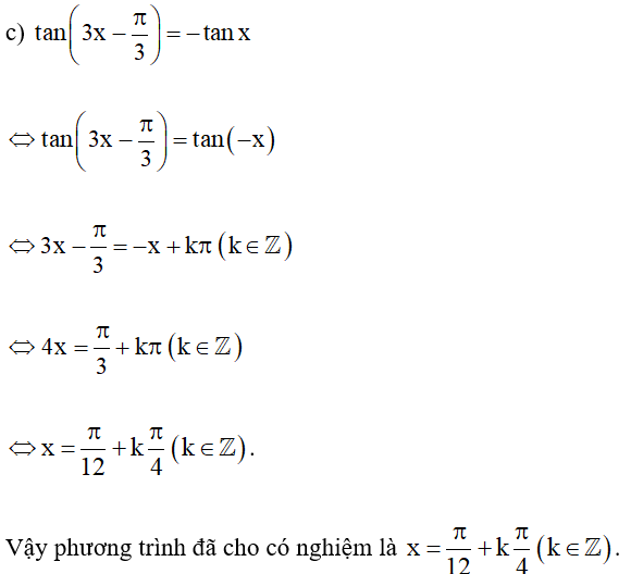 Phương trình lượng giác cơ bản (Lý thuyết Toán lớp 11) | Cánh diều