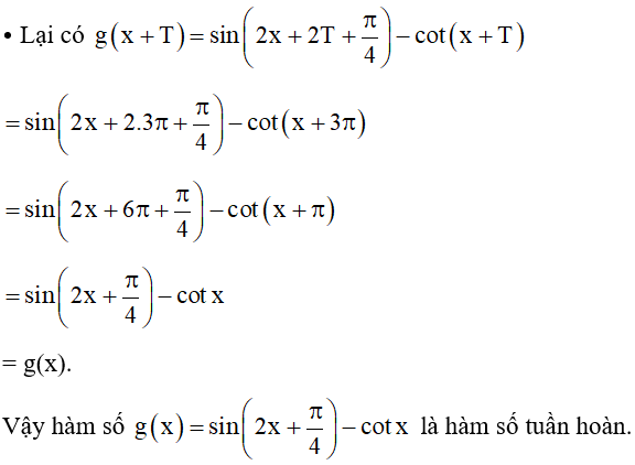 Tổng hợp lý thuyết Toán 11 Chương 1 Cánh diều