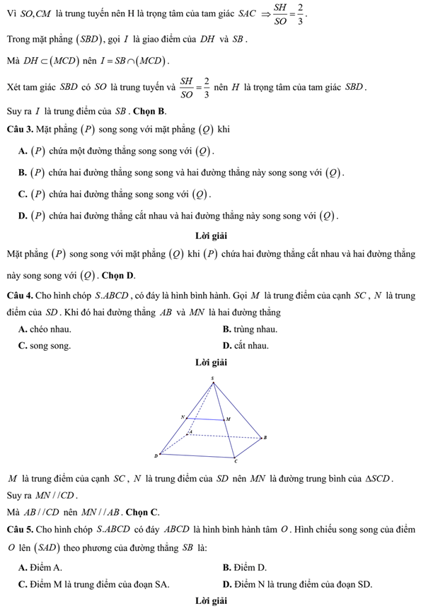 Đề kiểm tra Toán 11 Chân trời sáng tạo Chương 4 (có lời giải)