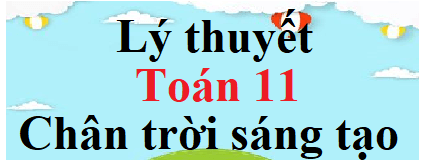 Lý thuyết Toán 11 Chân trời sáng tạo (hay, chi tiết) | Kiến thức trọng tâm Toán 11