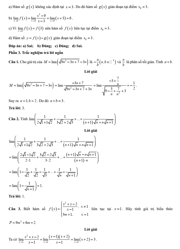 Đề kiểm tra Toán 11 Kết nối tri thức Chương 5 (có lời giải)