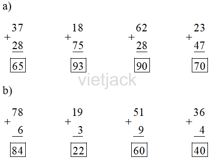 Luyện tập trang 62, 63 Tập 1 hay nhất