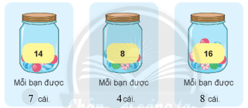 Toán lớp 2 Bảng chia 2 trang 23, 24 | Chân trời sáng tạo.