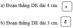 Toán lớp 2 Điểm – Đoạn thẳng trang 24, 25, 26, 27 | Chân trời sáng tạo.