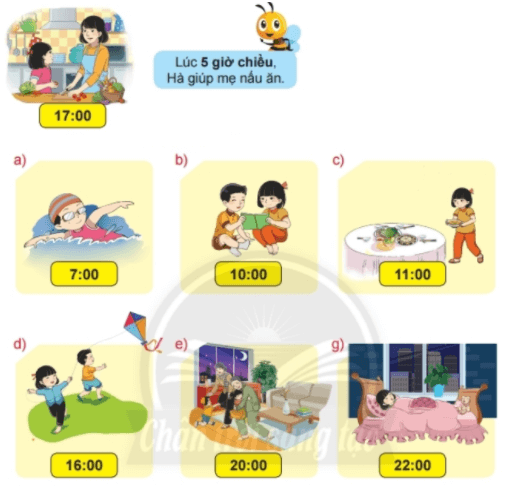 Toán lớp 2 Ngày, giờ trang 106, 107, 108, 109 | Chân trời sáng tạo.