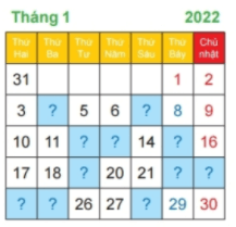 Toán lớp 2 Ngày, tháng trang 110, 111 | Chân trời sáng tạo.