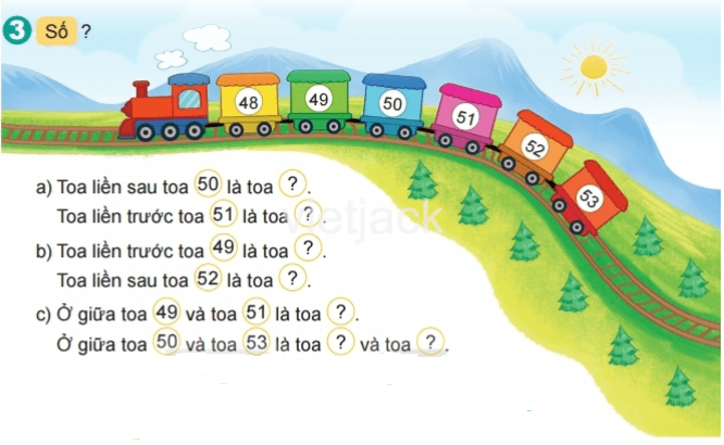 Toán lớp 2 - tập 1 - Bài 2