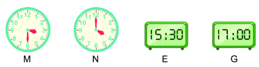 14 Bài tập trắc nghiệm Giờ Phút lớp 2 (có lời giải) | Toán lớp 2 Kết nối tri thức