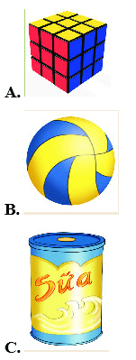 15 Bài tập trắc nghiệm Khối trụ, Khối cầu lớp 2 (có lời giải) | Toán lớp 2 Kết nối tri thức