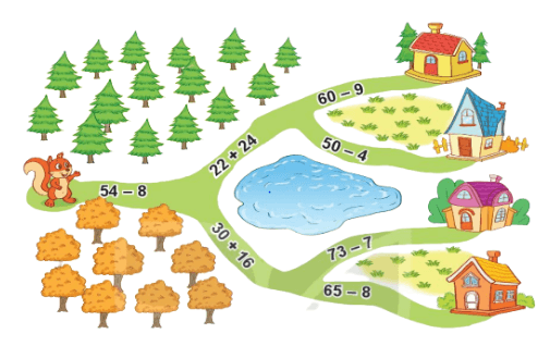 20 Bài tập trắc nghiệm Phép trừ (có nhớ) số có hai chữ số với số có một chữ số lớp 2 (có lời giải) | Toán lớp 2 Kết nối tri thức