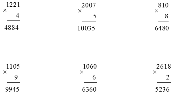 Toán lớp 3 trang 26 Thực hành | Chân trời sáng tạo