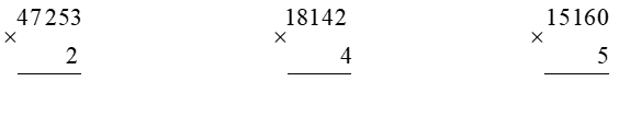 Toán lớp 3 Bài 70: Nhân số có năm chữ số với số có một chữ số (trang 94, 95, 96 Tập 2) | Kết nối tri thức