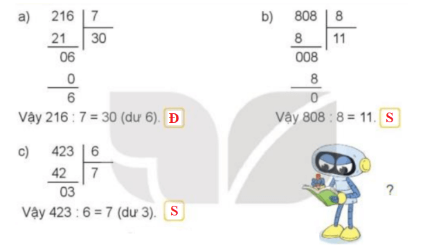 Toán lớp 3 trang 101, 102 Bài 37 Hoạt động | Kết nối tri thức