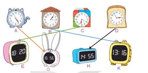 Toán lớp 3 Bài 66: Xem đồng hồ. Tháng, năm (trang 77, 78, 79, 80 Tập 2) | Kết nối tri thức