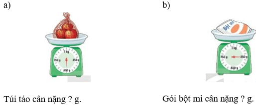 Toán lớp 3 Bài 31: Gam (trang 87, 88) | Kết nối tri thức