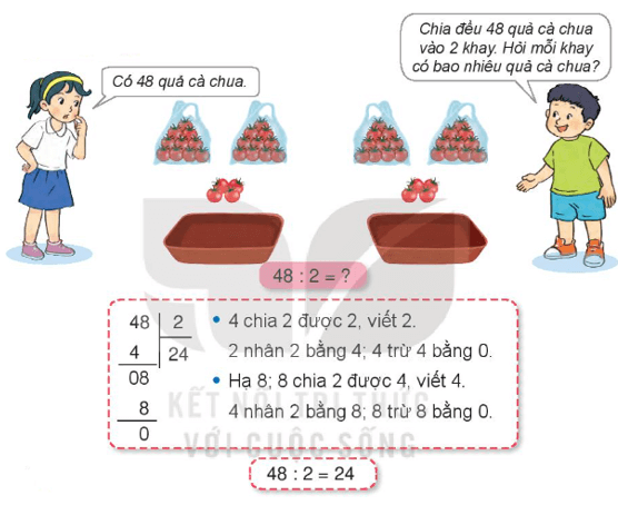 Toán lớp 3 trang 75 Khám phá | Kết nối tri thức