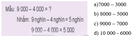 Toán lớp 3 Bài 55: Phép trừ trong phạm vi 10000 (trang 41, 42 Tập 2) | Kết nối tri thức