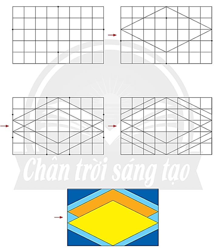 Toán lớp 4 Chân trời sáng tạo Bài 56: Xếp hình, vẽ hình (trang 32 Tập 2) | Giải Toán lớp 4