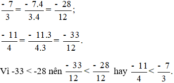 Viết các phân số sau theo thứ tự tăng dần: a) 2/5; -1/2; 2/7