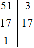 Phân tích các số sau ra thừa số nguyên tố: a) 51; b) 84; c) 225; d) 1 800