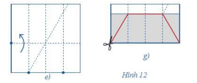 Hướng dẫn cách gấp và cắt giấy hình tam giác đều, hình lục giác đều từ một hình vuông