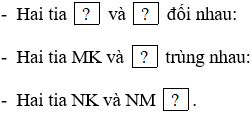 Phát biểu đầy đủ các khẳng định sau: a) Điểm I bất kì nằm trên đường thẳng xy 