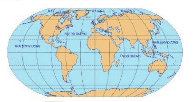 Thái Bình Dương bao phủ khoảng 1/3 bề mặt Trái Đất