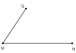 Vẽ hai đoạn thẳng MN và MQ. Từ đó, vẽ hình bình hành MNPQ nhận hai đoạn thẳng MN