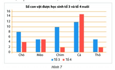 Bài tập trắc nghiệm Biểu đồ cột kép có đáp án | Toán lớp 6 Cánh diều