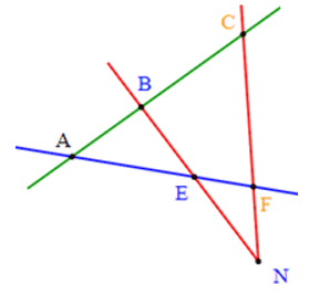 19 Bài tập trắc nghiệm Ba điểm thẳng hàng. Ba điểm không thẳng (có đáp án) | Toán lớp 6 Chân trời sáng tạo